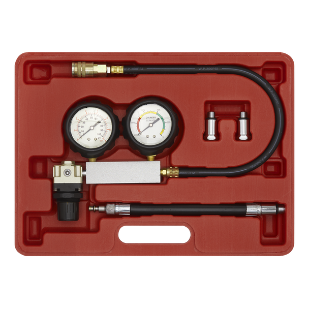 Sealey VSE2020 ⏐ Petrol Engine 2-Gauge Cylinder Leakage Tester