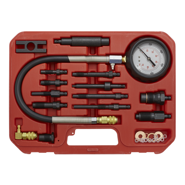 Sealey VSE204 ⏐ Diesel Engine Compression Test Kit