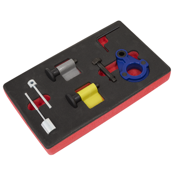 Sealey VSE2092 ⏐ Diesel Engine Timing Tool Kit 1.2D/1.4D/1.6D/2.0D - for VAG, Ford & Mitsubishi - Belt Drive