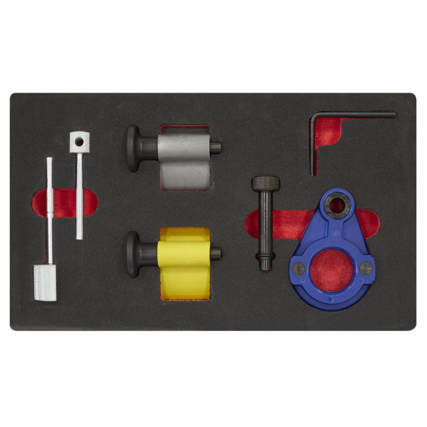 Sealey VSE2092 ⏐ Diesel Engine Timing Tool Kit 1.2D/1.4D/1.6D/2.0D - for VAG, Ford & Mitsubishi - Belt Drive