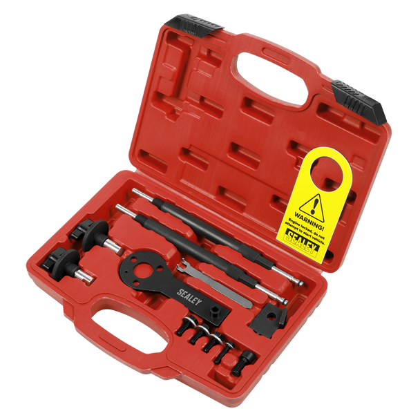 Sealey VSE2511A ⏐ Petrol Engine Timing Tool Kit - for Alfa Romeo, Fiat, Lancia 1.2, 1.4 16v, 1.4 T-Jet - Belt Drive