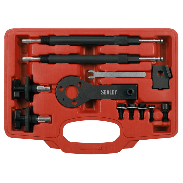 Sealey VSE2511A ⏐ Petrol Engine Timing Tool Kit - for Alfa Romeo, Fiat, Lancia 1.2, 1.4 16v, 1.4 T-Jet - Belt Drive