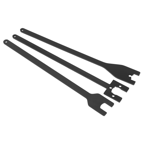 Sealey VSE3042 ⏐ Viscous Fan Spanner Set for Land Rover/Range Rover - Chain Drive