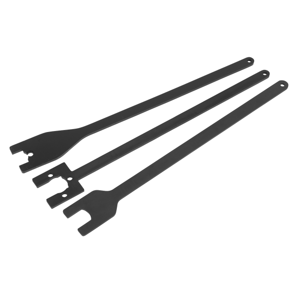 Sealey VSE3042 ⏐ Viscous Fan Spanner Set for Land Rover/Range Rover - Chain Drive