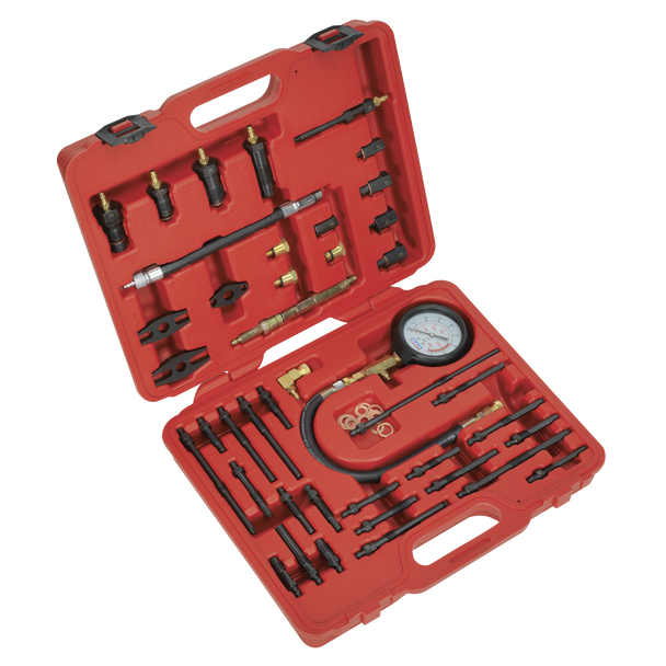 Sealey VSE3155 ⏐ Petrol & Diesel Master Compression Test Kit