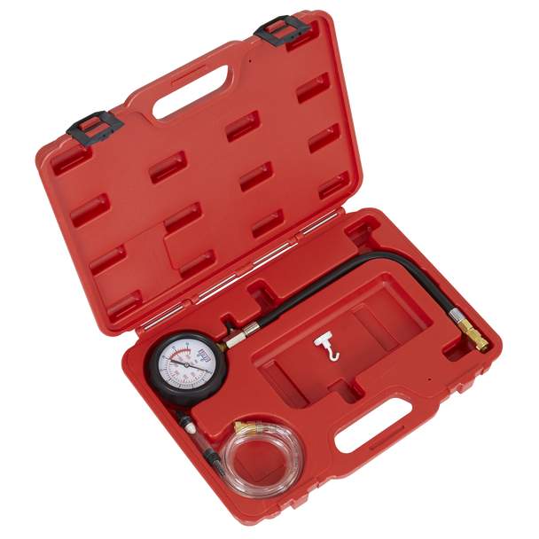 Sealey VSE3157 ⏐ Diesel Compression Gauge, Hose & TDC Base Kit