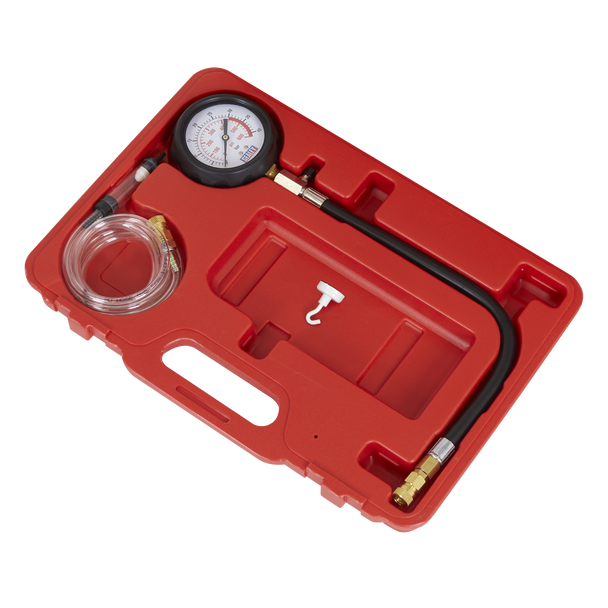 Sealey VSE3157 ⏐ Diesel Compression Gauge, Hose & TDC Base Kit