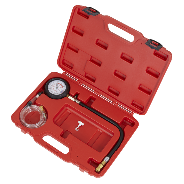 Sealey VSE3157 ⏐ Diesel Compression Gauge, Hose & TDC Base Kit