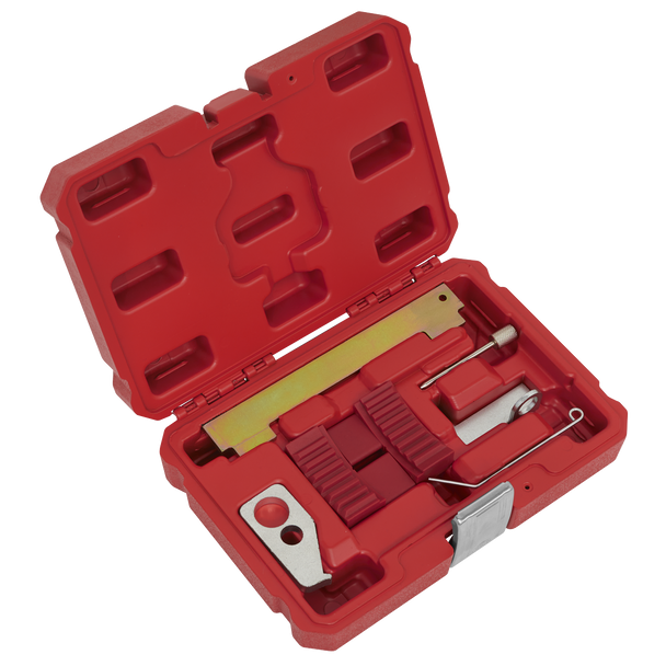 Sealey VSE5006 ⏐ Timing Tool Kit - for Alfa Romeo, Fiat, GM, Saab - 1.4, 1.6, 1.8 Twinport - Belt Drive