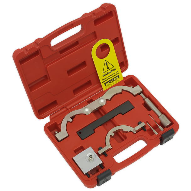 Sealey VSE5007 ⏐ Petrol Engine Timing Tool Kit - for GM 1.0/1.2/1.4  - Chain Drive