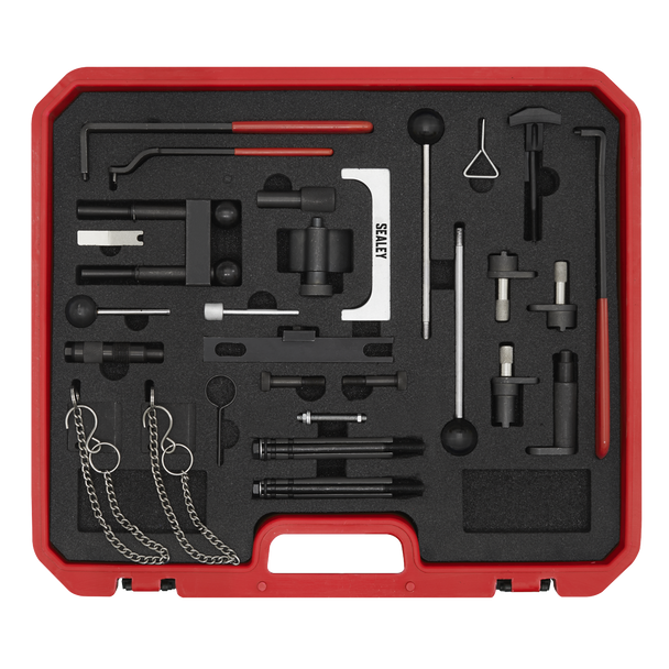 Sealey VSE5044 ⏐ Diesel/Petrol Engine Timing Tool Master Kit for VAG - Belt/Chain Drive