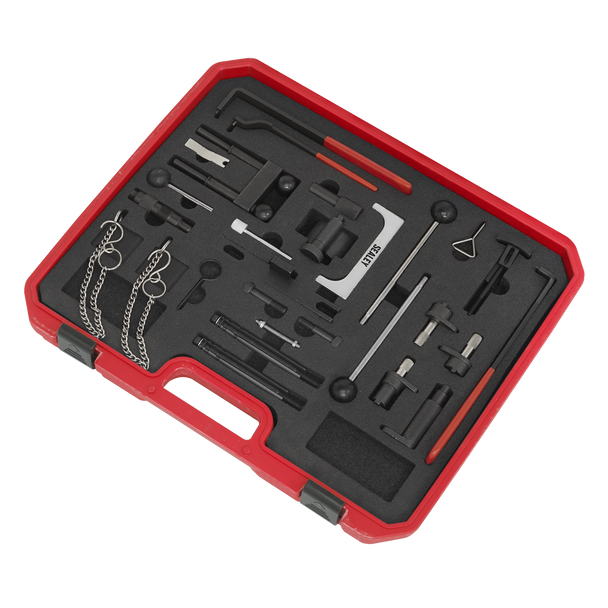 Sealey VSE5044 ⏐ Diesel/Petrol Engine Timing Tool Master Kit for VAG - Belt/Chain Drive