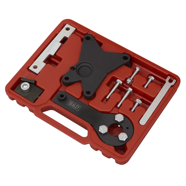 Sealey VSE5061 ⏐ Petrol Engine Timing Tool Kit - for Alfa Romeo, Fiat, Ford, Lancia 1.2/1.4 8v - Belt Drive