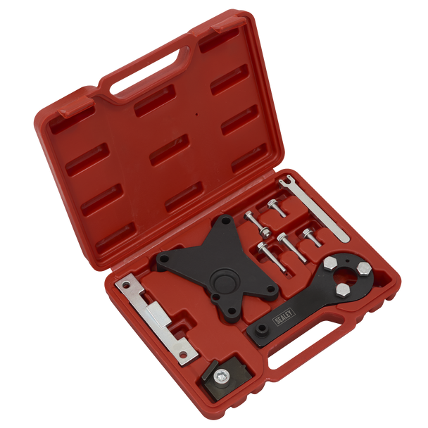 Sealey VSE5061 ⏐ Petrol Engine Timing Tool Kit - for Alfa Romeo, Fiat, Ford, Lancia 1.2/1.4 8v - Belt Drive