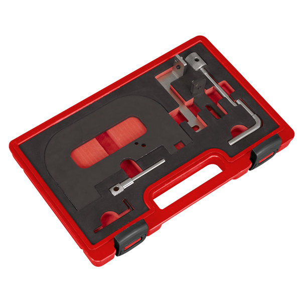 Sealey VSE5071A ⏐ Petrol Engine Timing Tool Kit - for Renault 1.4/1.6/1.8/2.0 K4J/K4M/F4P/F4R(t) - Belt Drive