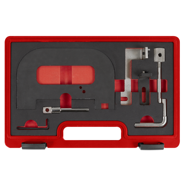 Sealey VSE5071A ⏐ Petrol Engine Timing Tool Kit - for Renault 1.4/1.6/1.8/2.0 K4J/K4M/F4P/F4R(t) - Belt Drive