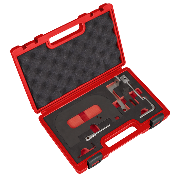 Sealey VSE5071A ⏐ Petrol Engine Timing Tool Kit - for Renault 1.4/1.6/1.8/2.0 K4J/K4M/F4P/F4R(t) - Belt Drive