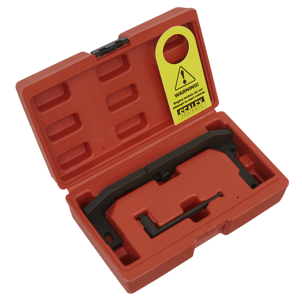 Sealey VSE5092 ⏐ Petrol Engine Timing Tool Kit for PSA, GM & Toyota 1.0 VTi, 1.2 VTi - Belt Drive