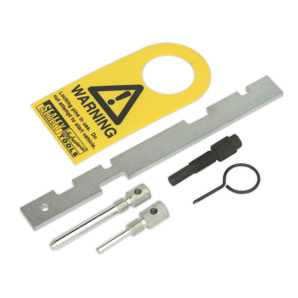 Sealey VSE5515 ⏐ Petrol Engine Timing Tool Kit for Ford, Mazda, Volvo 1.25/1.4/1.6/1.8/2.0/2.3 16v Duratec - Belt/Chain Drive
