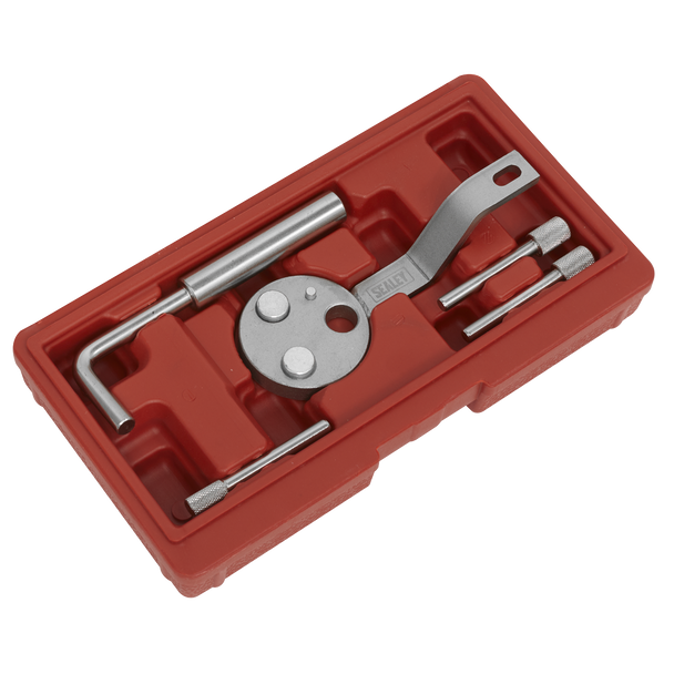 Sealey VSE5863 ⏐ Diesel Engine Timing Tool Kit - for Ford, Jaguar, Land Rover 2.2D/3.2D TDCi - Chain Drive