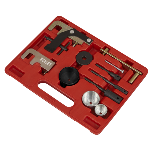 Sealey VSE5871A ⏐ Diesel Engine Timing Tool Kit for Dacia, Mitsubishi, Nissan, Suzuki, GM 1.5D/1.9D/2.2D/2.5D - Belt Drive