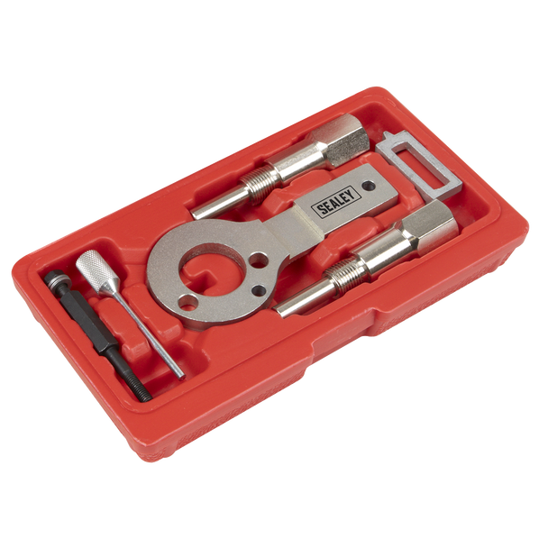 Sealey VSE5886A ⏐ Diesel Engine Timing Tool Kit for GM, Saab 1.9D CDTi/TiD/TTiD, 2.0D CDTi - Belt Drive