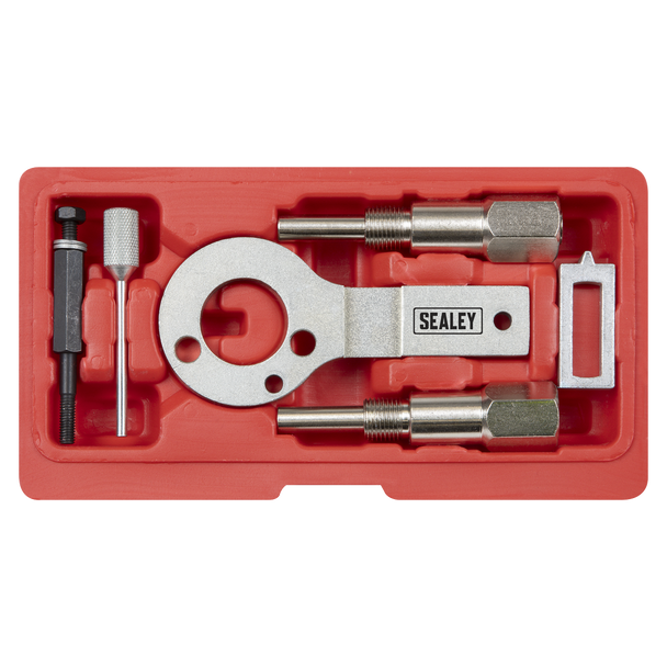 Sealey VSE5886A ⏐ Diesel Engine Timing Tool Kit for GM, Saab 1.9D CDTi/TiD/TTiD, 2.0D CDTi - Belt Drive