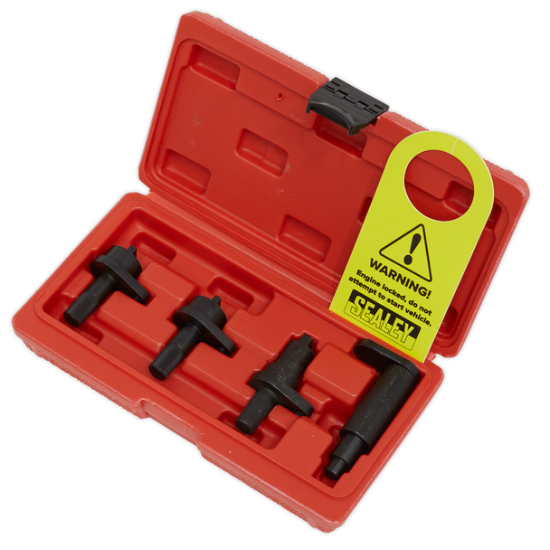 Sealey VSE5921 ⏐ Petrol Engine Timing Tool Kit for VAG 1.2 3-Cylinder (6v/12v) - Chain Drive