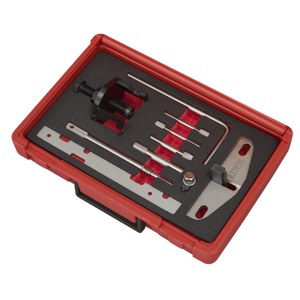 Sealey VSE5941 ⏐ Diesel Engine Timing Tool Kit - for Ford, PSA - Belt Drive