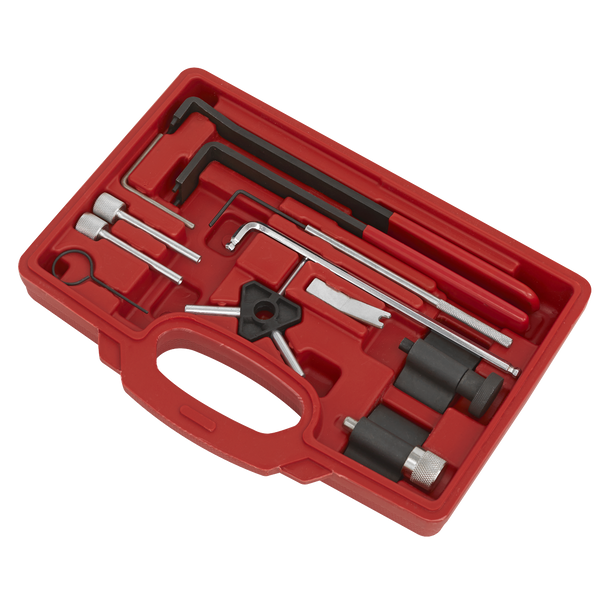 Sealey VSE5951 ⏐ Diesel Engine Timing Tool Kit - for VAG, Dodge, Ford, Mitsubishi - 1.2D/1.4D/1.6D/1.9D/2.0D - Belt