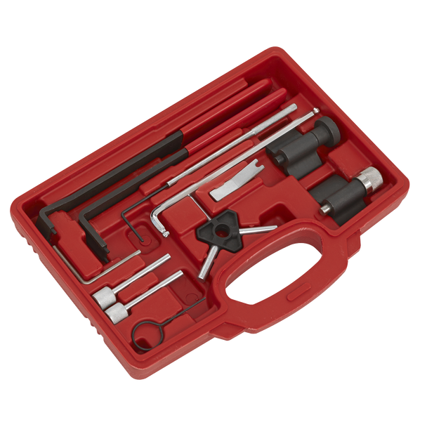 Sealey VSE5951 ⏐ Diesel Engine Timing Tool Kit - for VAG, Dodge, Ford, Mitsubishi - 1.2D/1.4D/1.6D/1.9D/2.0D - Belt