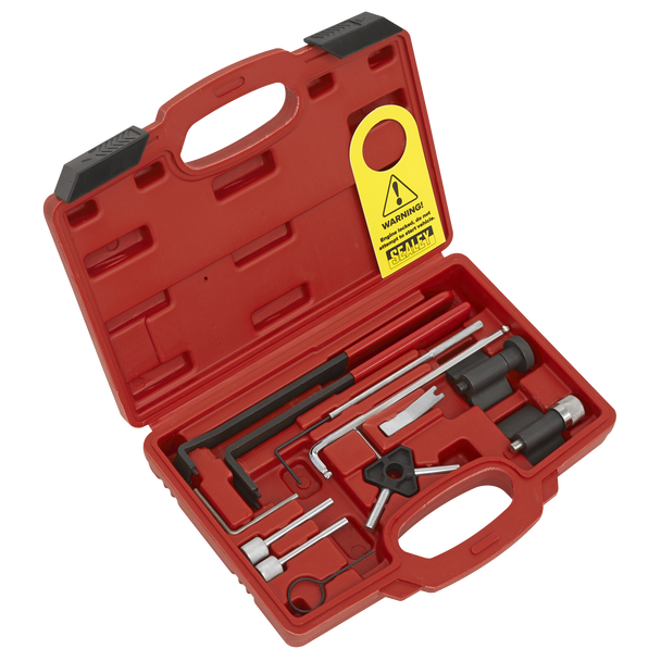 Sealey VSE5951 ⏐ Diesel Engine Timing Tool Kit - for VAG, Dodge, Ford, Mitsubishi - 1.2D/1.4D/1.6D/1.9D/2.0D - Belt