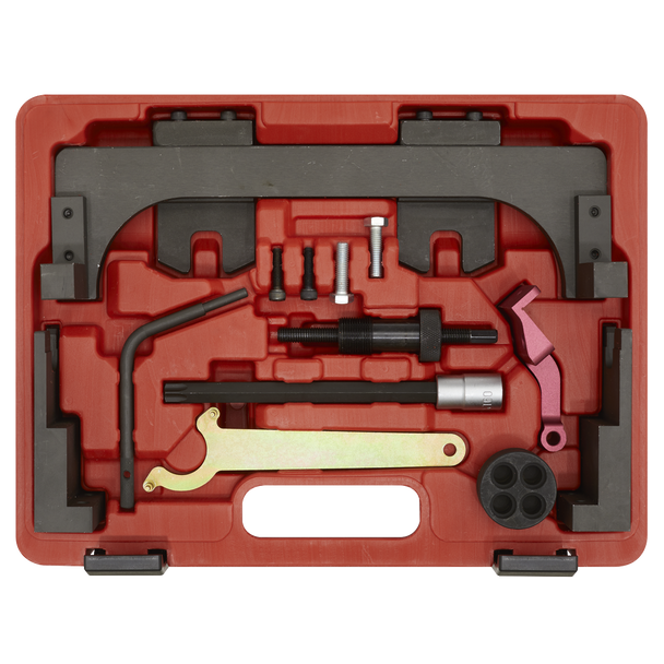 Sealey VSE6122 ⏐ Petrol Engine Timing Tool Kit - for BMW, BMW Mini 1.2/1.5/2.0/3.0 - Chain Drive