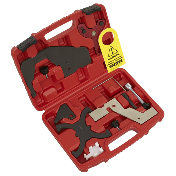 Sealey VSE6160 ⏐ Petrol Engine Timing Tool Kit - for Ford, Volvo, Mazda 1.5, 1.6, 2.0 - Belt/Chain Drive