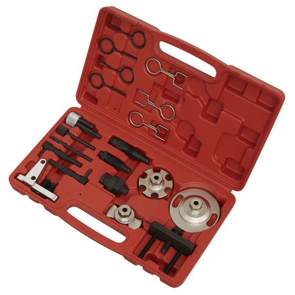 Sealey VSE6181 ⏐ Diesel Engine Timing Tool & HP Pump Removal Kit - for VAG 2.7D/3.0D/4.0D/4.2D TDi - Chain Drive