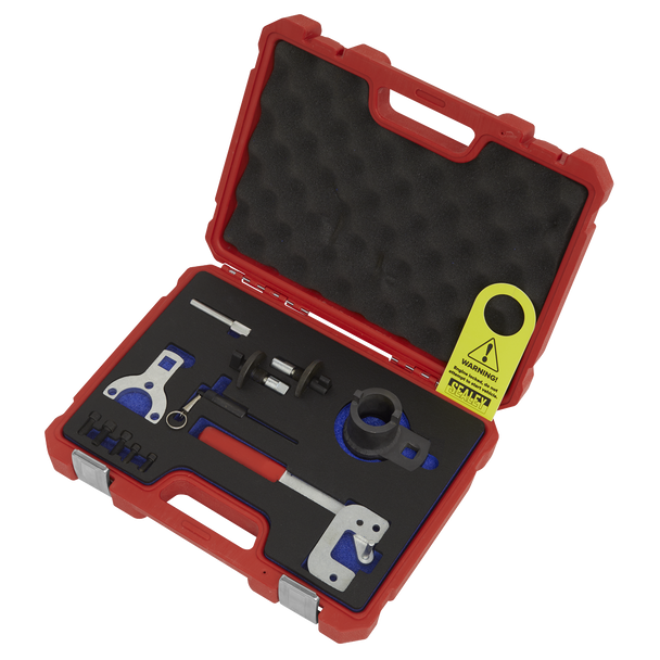 Sealey VSE6191 ⏐ Diesel Engine Timing Tool Kit - for Alfa Romeo, Ford, PSA, Suzuki, GM 1.3D 16v - Chain Drive