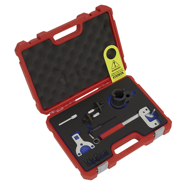 Sealey VSE6191 ⏐ Diesel Engine Timing Tool Kit - for Alfa Romeo, Ford, PSA, Suzuki, GM 1.3D 16v - Chain Drive