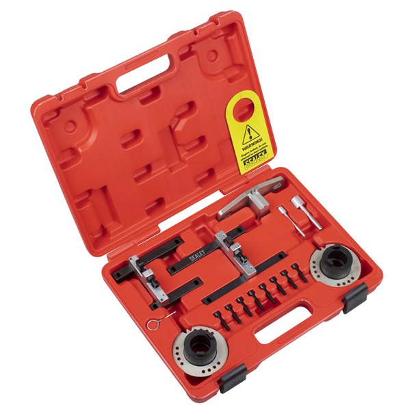 Sealey VSE6261 ⏐ Petrol Engine Timing Tool Kit for Ford 1.0/1.1 EcoBoost - Belt Drive