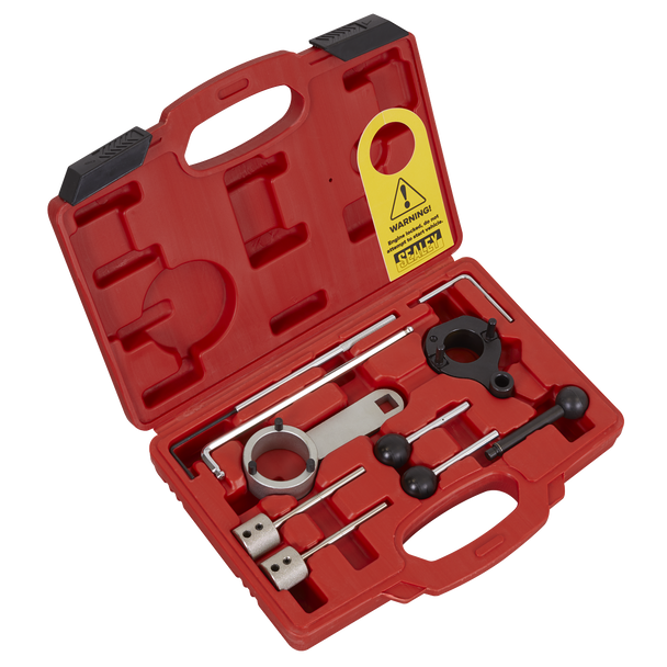 Sealey VSE6281 ⏐ Diesel Engine Timing Tool Kit for VAG 1.4D/1.6D/2.0D Belt Drive