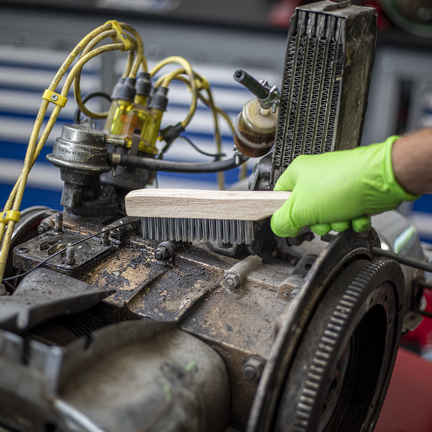 Sealey WB02 ⏐ Engineers Wire Brush with Steel Fill 260mm