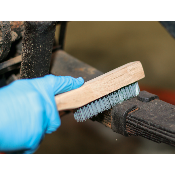 Sealey WB02 ⏐ Engineers Wire Brush with Steel Fill 260mm