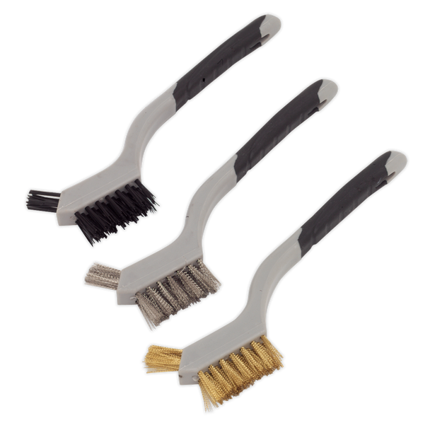 Sealey WB100 ⏐ Miniature Wire Brush Set 3pc