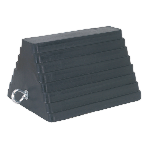 Sealey WC03 ⏐ Rubber Wheel Chock 3.8kg - Single