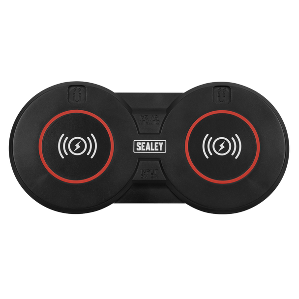 Sealey WCB4 ⏐ Wireless Charging Base Double 5V 2A