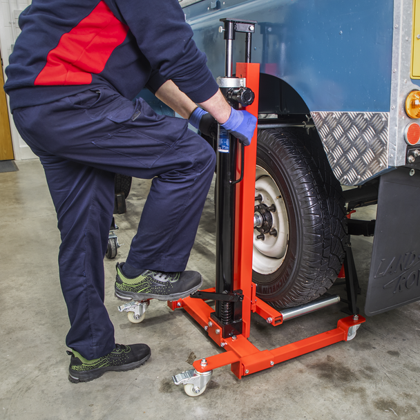 Sealey WD80 ⏐ Quick Lift Wheel Removal/Lifter Trolley 80kg