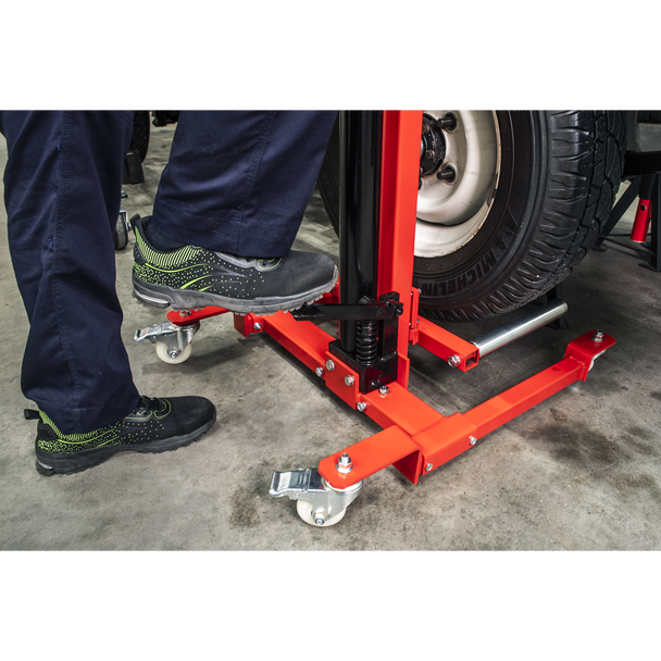 Sealey WD80 ⏐ Quick Lift Wheel Removal/Lifter Trolley 80kg