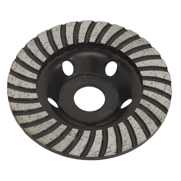 Sealey WDRTCUP115 ⏐ Worksafe Turbo Row Concrete Grinding Head 115mm