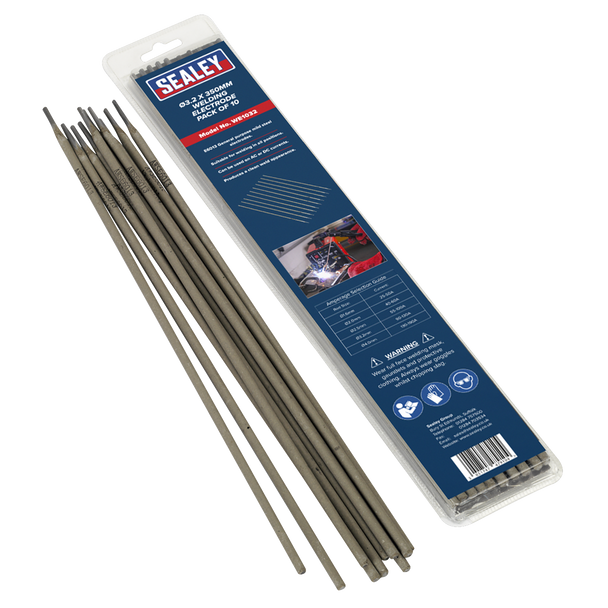Sealey WE1032 ⏐ Welding Electrode 3.2 x 350mm - Pack of 10