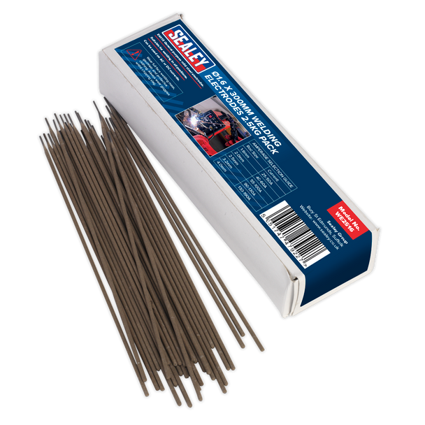 Sealey WE2516 ⏐ Welding Electrodes 1.6 x 300mm - 2.5kg Pack