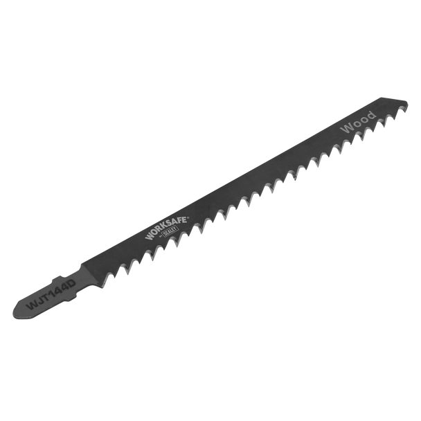 Sealey WJT144D ⏐ Jigsaw Blade for Wood 75mm 6tpi - Pack of 5